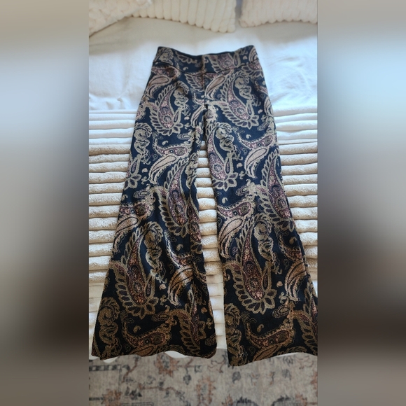 Anthropologie Pants - Anthropolgie Flare Paisley Print pants